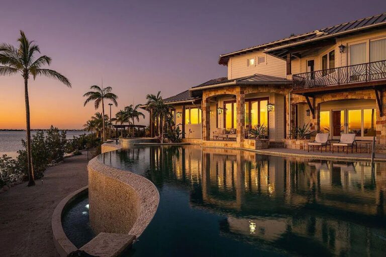 Indulge in the Epitome of Luxury with an Exclusive Waterfront Retreat in Summerland Key is asking $18 Million