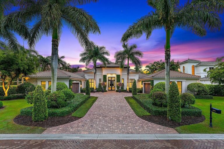 Luxurious $9 Million Estate with Exquisite Interiors by Rogers Design Group in Palm Beach Gardens