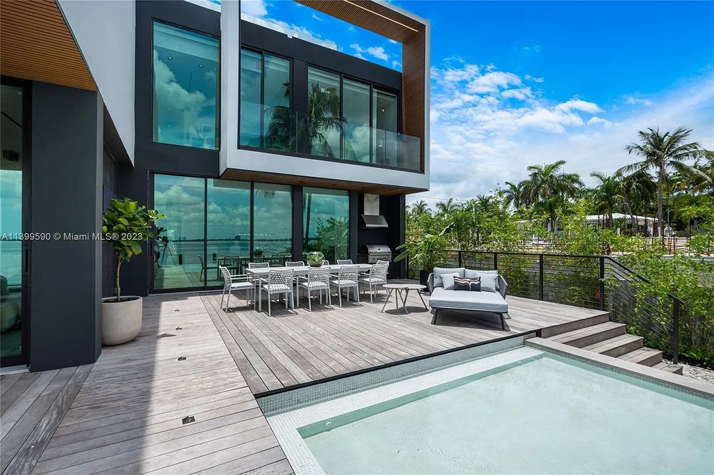 Welcome to Villa Marco at 1369 N Venetian Way, Miami Beach, Florida. Developed by Sabal Development, this masterfully crafted residence captures breathtaking bay views and natural light. With 5 beds and 6 baths spanning 7,283 sqft, it offers elegance, relaxation, and entertainment. 