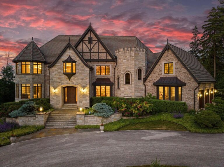 Magnificent Mequon, WI Property Mesmerizing Lake Michigan Views and