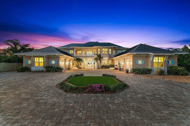Own this $20 Million Masterpiece for Unrivaled Luxury Living in Jupiter’s Exquisite Riverfront Oasis