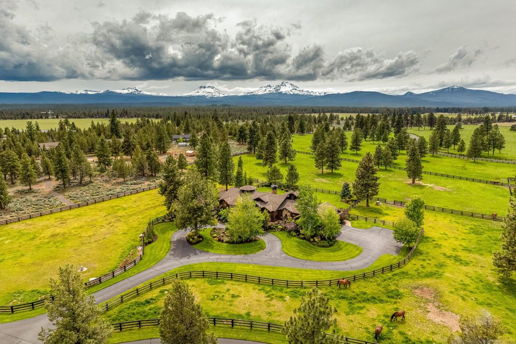 R&B Ranch: Luxurious Legacy Ranch with Breathtaking Views of the Cascade Mountains in Central Oregon Listed at $17.5M