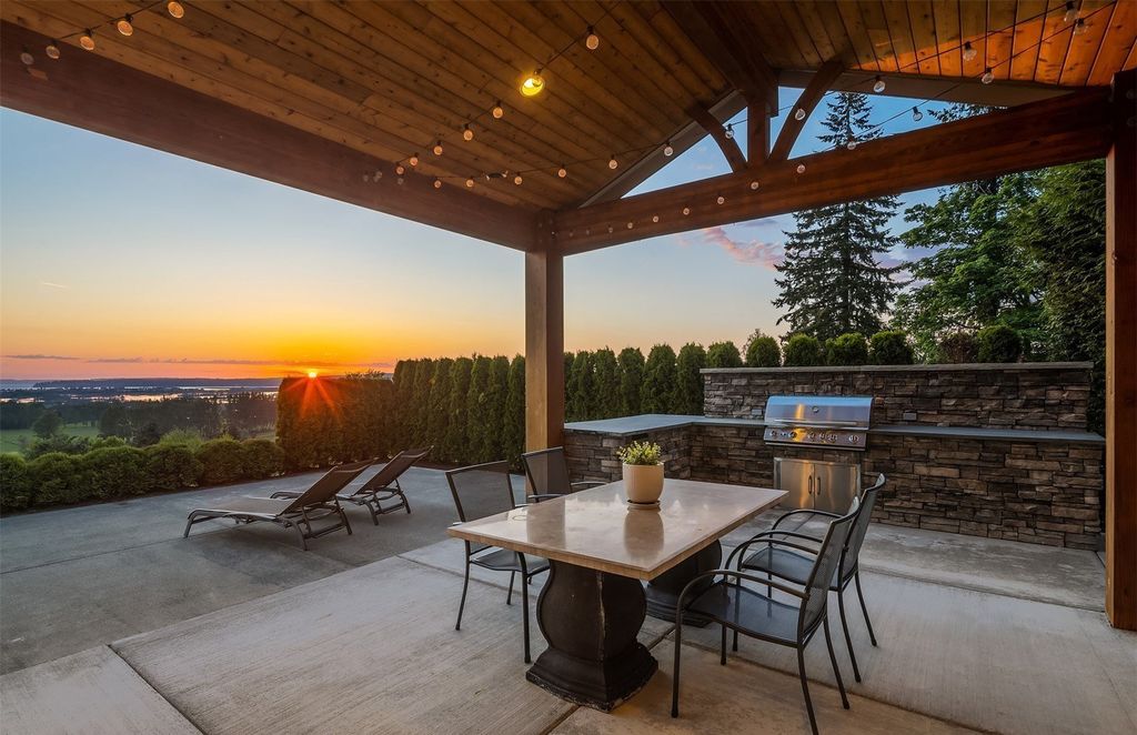 Spectacular Craftsman-Style Residence with Panoramic Views of Puget Sound in Lake Stevens, WA Asking $3.25M