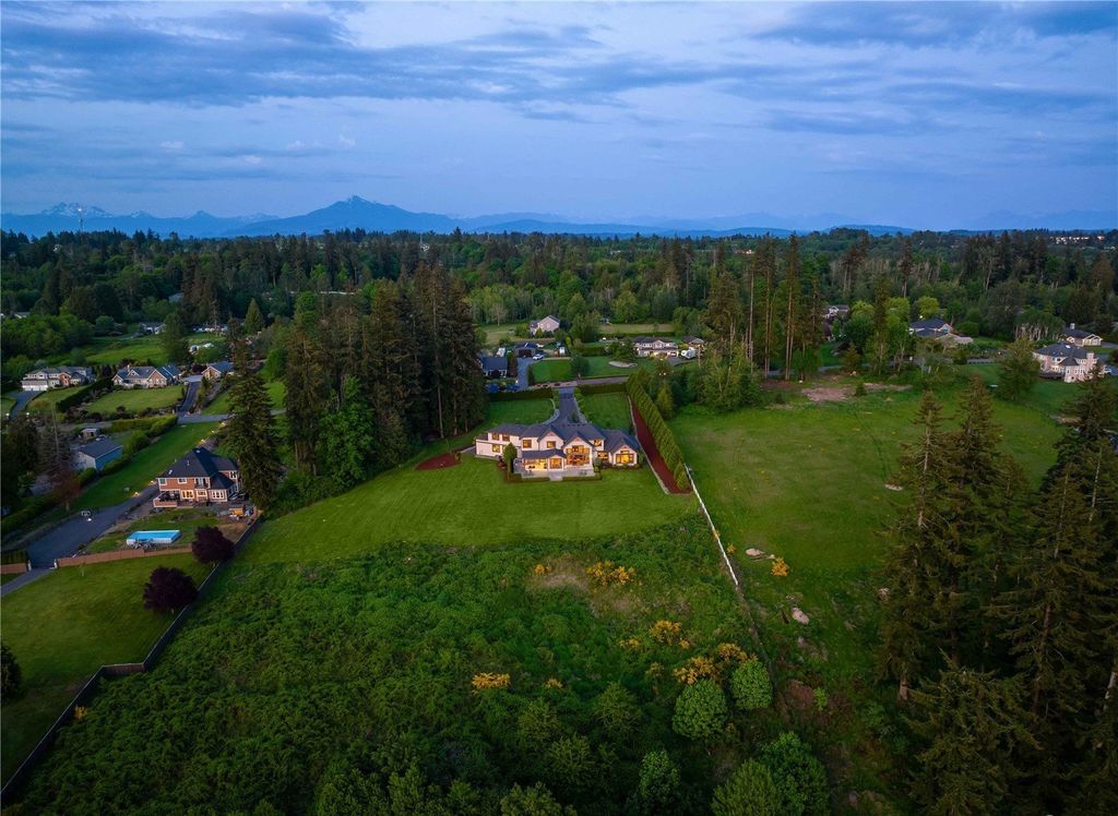 Spectacular Craftsman-Style Residence with Panoramic Views of Puget Sound in Lake Stevens, WA Asking $3.25M