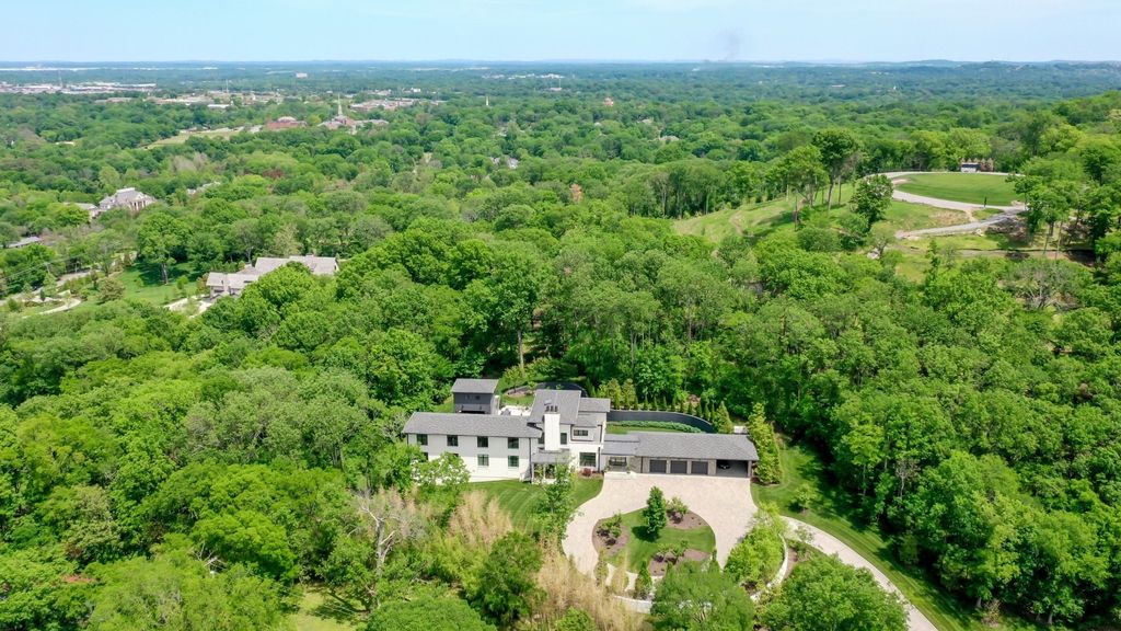 Spectacular Grove Park Custom Home in Nashville, TN Provides the Ultimate Indoor Outdoor Sanctuary Listed at $10.5M