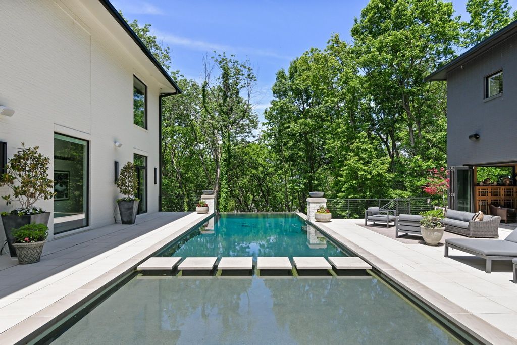 Spectacular Grove Park Custom Home in Nashville, TN Provides the Ultimate Indoor Outdoor Sanctuary Listed at $10.5M