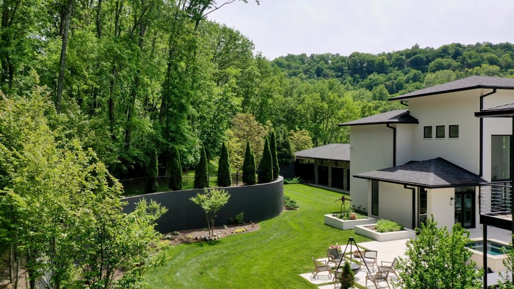 Spectacular Grove Park Custom Home in Nashville, TN Provides the Ultimate Indoor Outdoor Sanctuary Listed at $10.5M