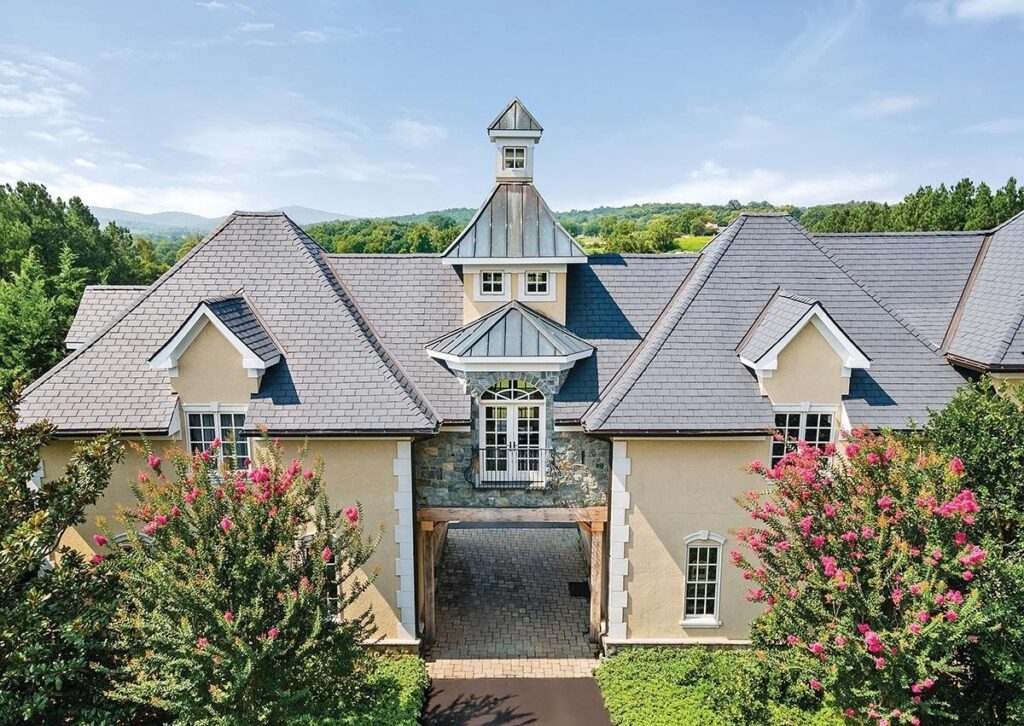 Stucco and Stone Estate on 30 Acres of Manicured Lawns and Woodlands in Middleburg, VA Listed at $5.9M
