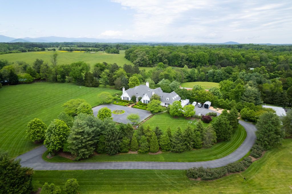 Stunning Brick Georgian Home with Desirable Amenities in Charlottesville, VA Listed at $5.75M