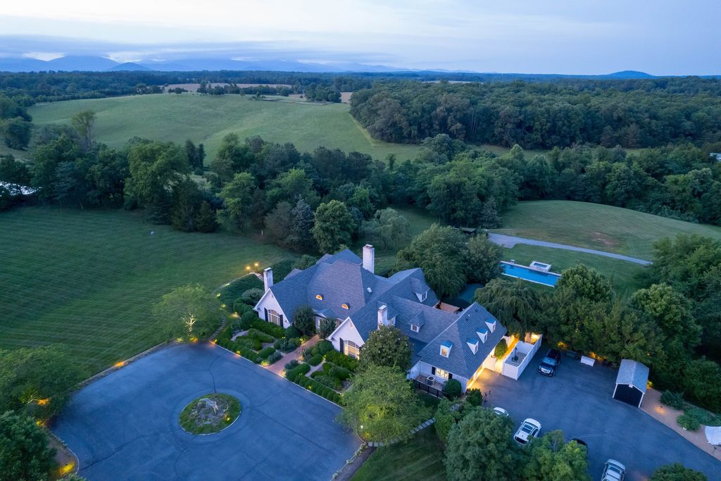 Stunning Brick Georgian Home with Desirable Amenities in Charlottesville, VA Listed at $5.75M