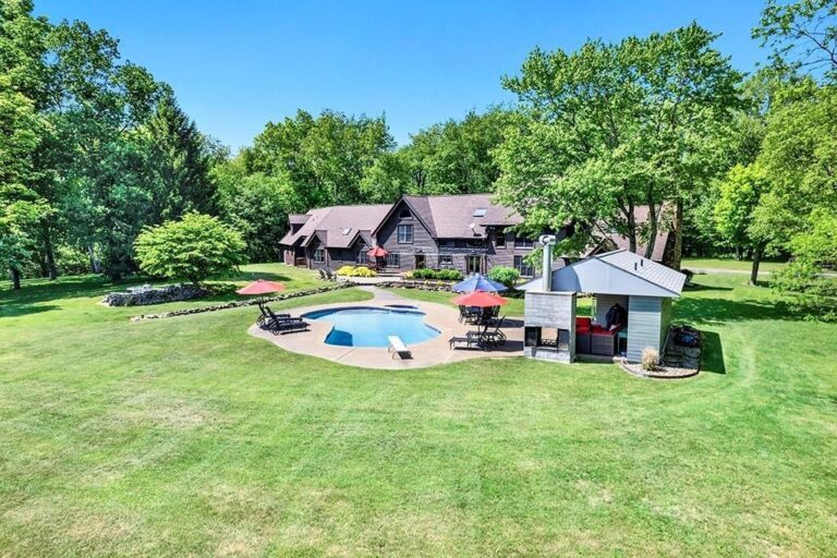 Stunning Home in Ligonier, PA with Spectacular Mountain Views Listed at 2.7M