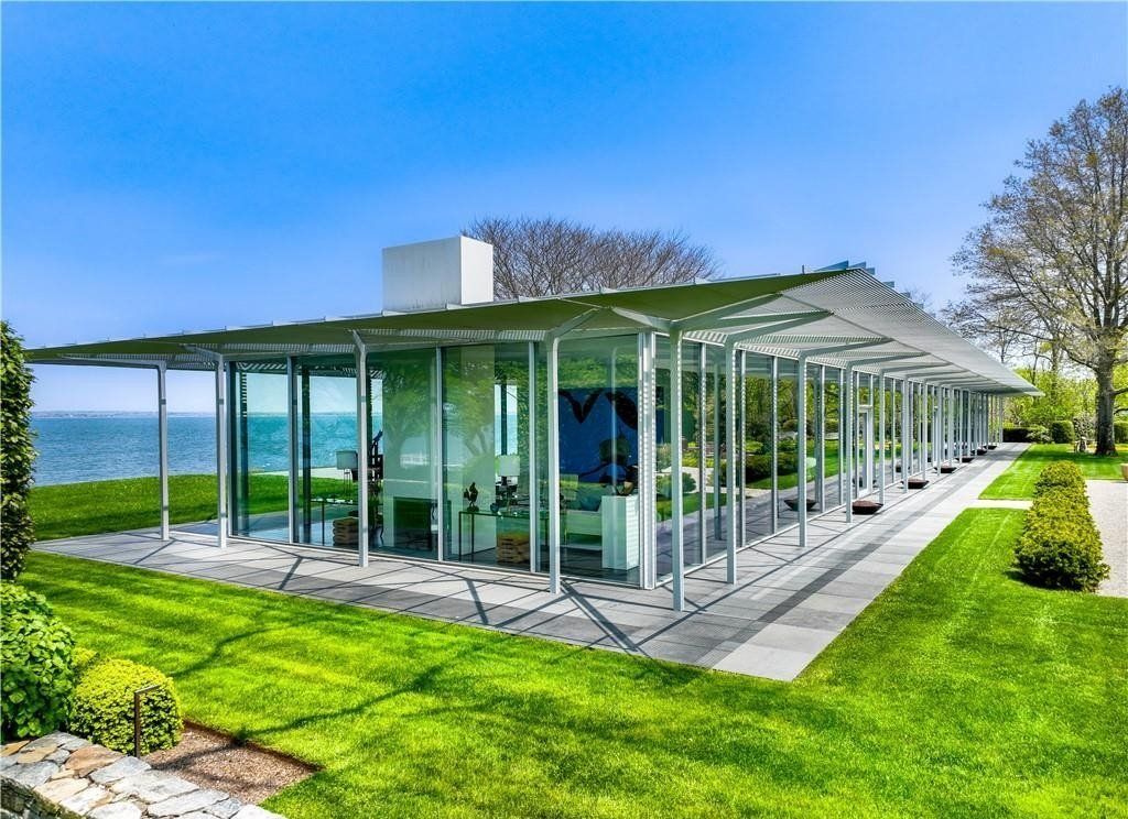 Stunning Modern Glass House on Fishers Island, NY: A Captivating Blend  of Livable Art Gallery and Serene Summer Retreat, Asking $8.25M