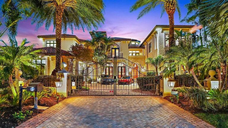 The Epitome of Opulence Shows in $13 Million Prestigious Waterfront Estate in Saint Petersburg