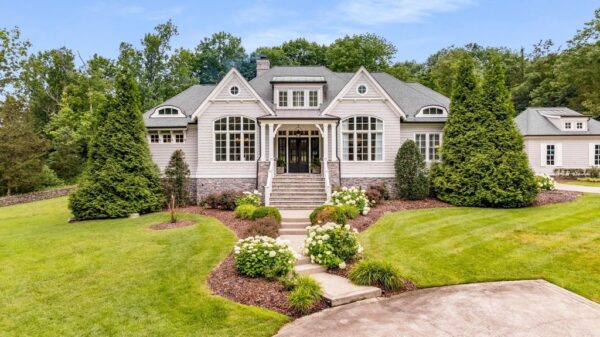 Timeless Elegance and Tranquil Serenity: Cape Cod-Inspired Estate on ...