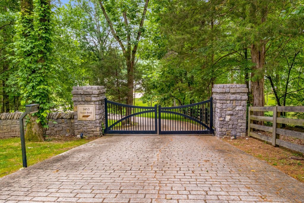 Timeless Elegance and Tranquil Serenity: Cape Cod-Inspired Estate on Gated Property in Franklin, TN Listed at $4.75M