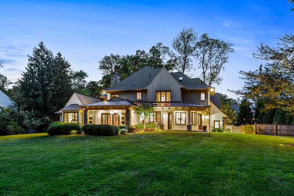 Timelessly Designed and Meticulously Crafted Property in Devon, PA - Sophisticated Open Spaces, Listed at $3,589,000