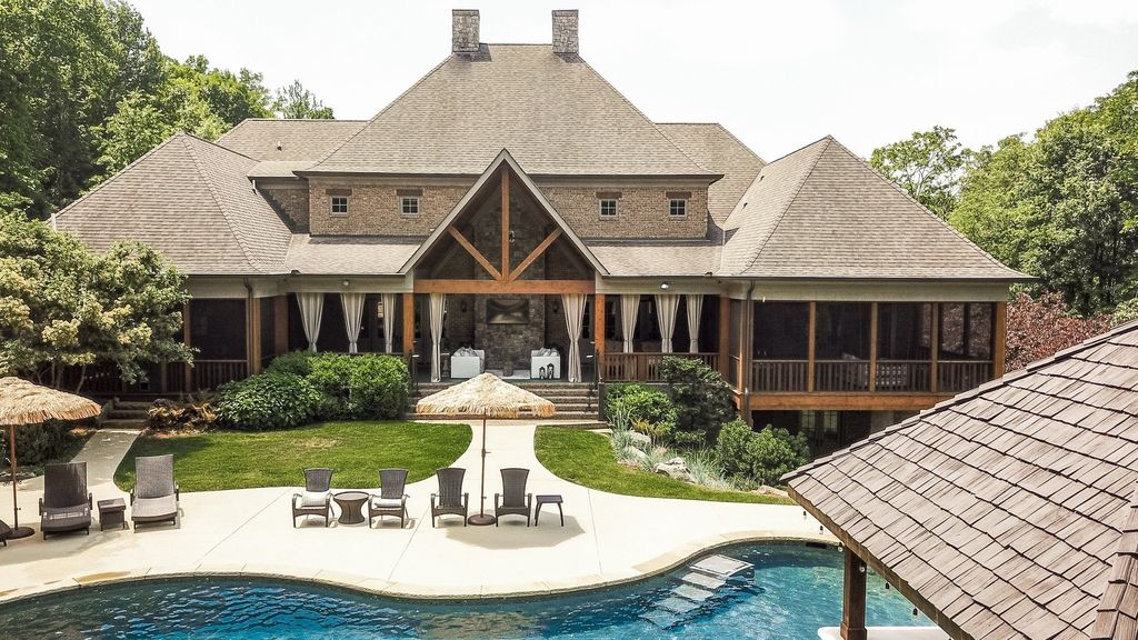 Tranquil Retreat: Exquisite Property in Franklin, TN with Over 150 Acres of Secluded Nature, Listed at $7.995M