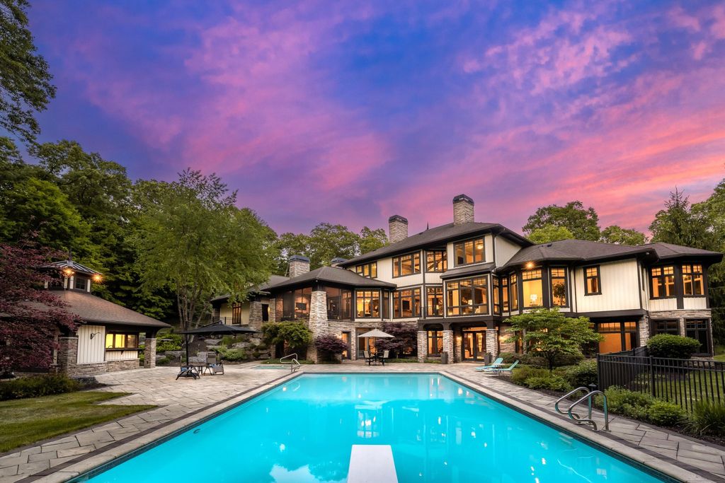 Unveiling an Exquisite Retreat: Captivating 5-Acre Wooded Estate in Skyevale's Gated Community Now Available for $3.75M