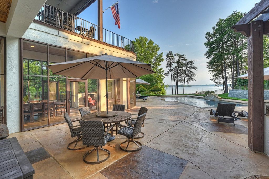 Year-Round Entertainer's Paradise in Mooresville, NC: Resort-Style Home Listed at $5.5 Million