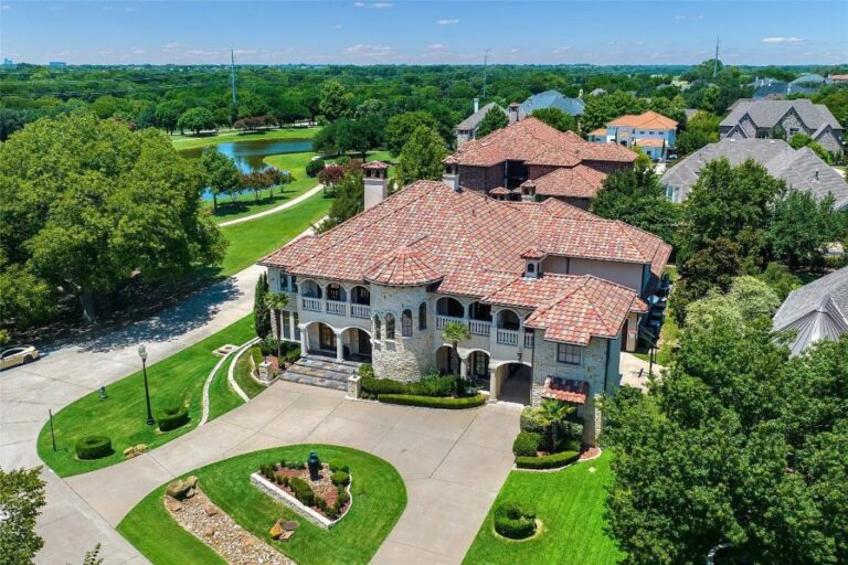 Experience Luxury Living: Stunning Mediterranean Home in Garland, TX Hits The Market for $2,459,000