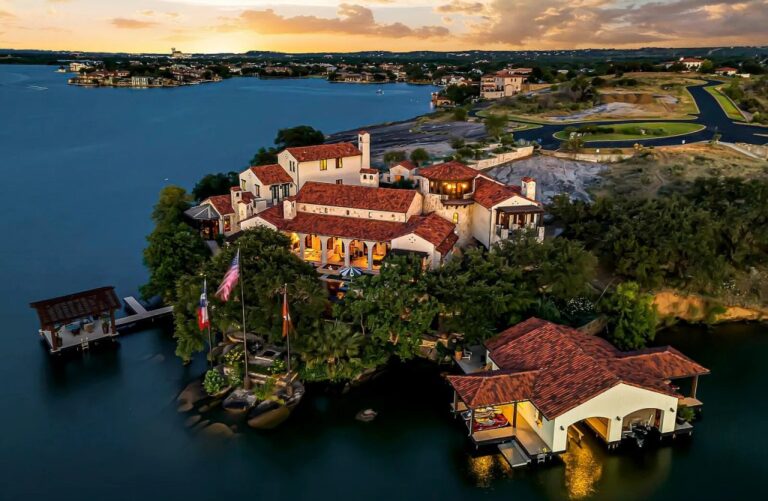 Captivating Lakefront Haven: Elegant 5-Bedroom Home in Horseshoe Bay, TX – Asking Price $10,250,000