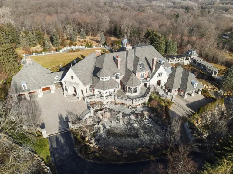 Exquisite Country Estate on 22 Acres – A Showcase of Old-World Elegance in Rochester, Michigan for $9,900,000
