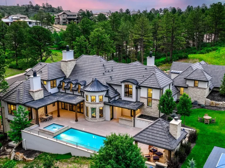 Exceptional Luxury Modern Masterpiece on a Private 1-Acre Lot Asks $4,995,000 in Castle Rock, Colorado