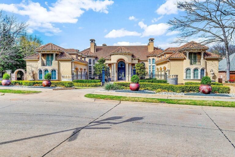 Majestic Home in McKinney Fits for Royalty with the Privacy and Serenity Hits the Market for $3,900,000