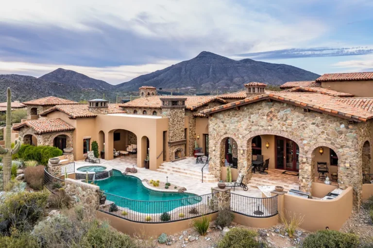 Splendid Old World Estate with Exquisite Craftsmanship and Elegance in Arizona for $5,750,000