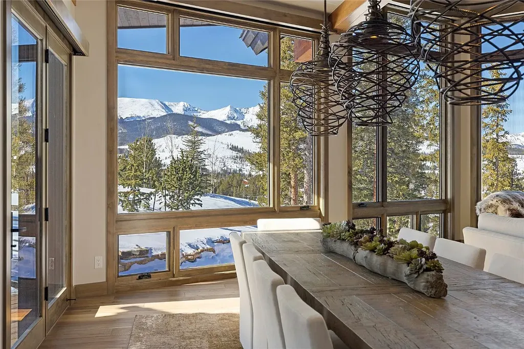491 Long Ridge Drive Home in Breckenridge, Colorado. Discover a breathtaking mountain residence designed by renowned architect Suzanne Allen-Sabo in the Highlands at Breckenridge. This exclusive property offers unparalleled views of the Tenmile Range and Breckenridge Ski Area from its private, end-of-the-road location.