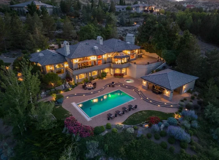 Eagle’s Nest – A Spectacular Luxury Estate with Breathtaking Views in Reno, Nevada for $4,200,000