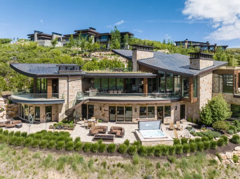 Exquisite Modern Masterpiece in Promontory with Breathtaking Views Asks $13,750,000 in Park City, Utah