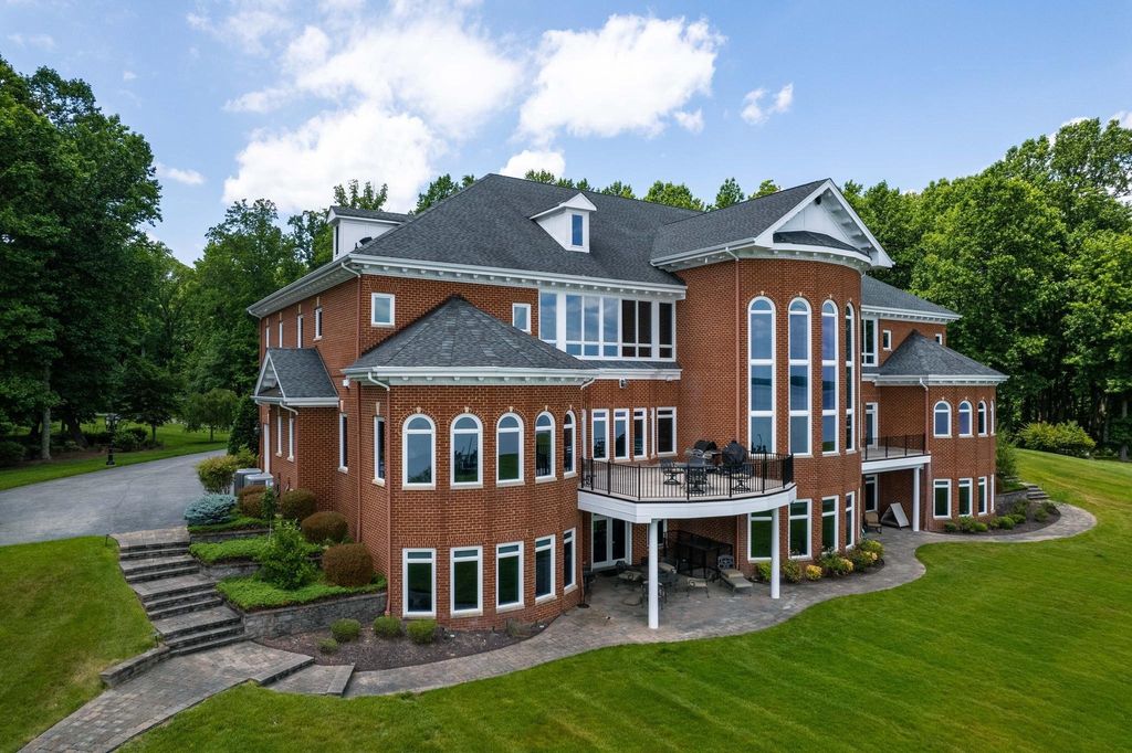 Captivating Waterfront Oasis: Indulge in Luxury at this $8M All-Brick Estate in Mechanicsville, Maryland