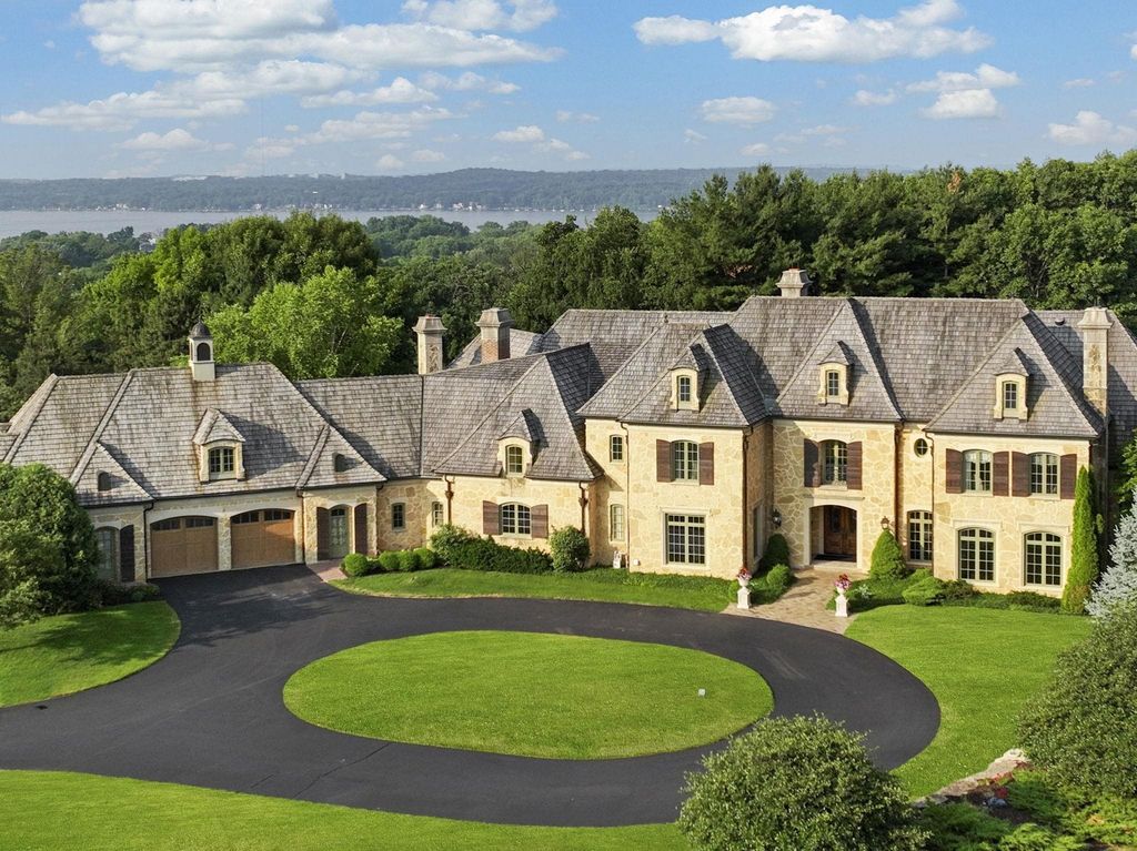 Chateau on the Bay: A $5.5 Million French-Inspired Custom Home in Middleton, Wisconsin
