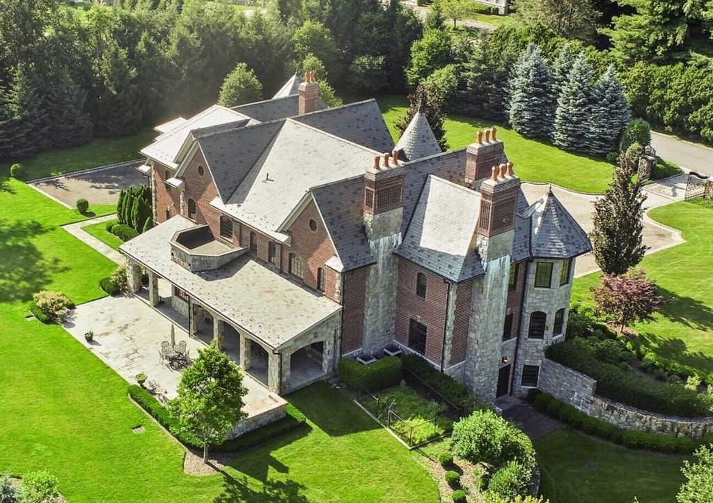 Enchanting Stone and Brick Manor in Greenwich, Connecticut: A Timeless  Masterpiece of Old-World Charm Offered for Sale at $7.995 Million