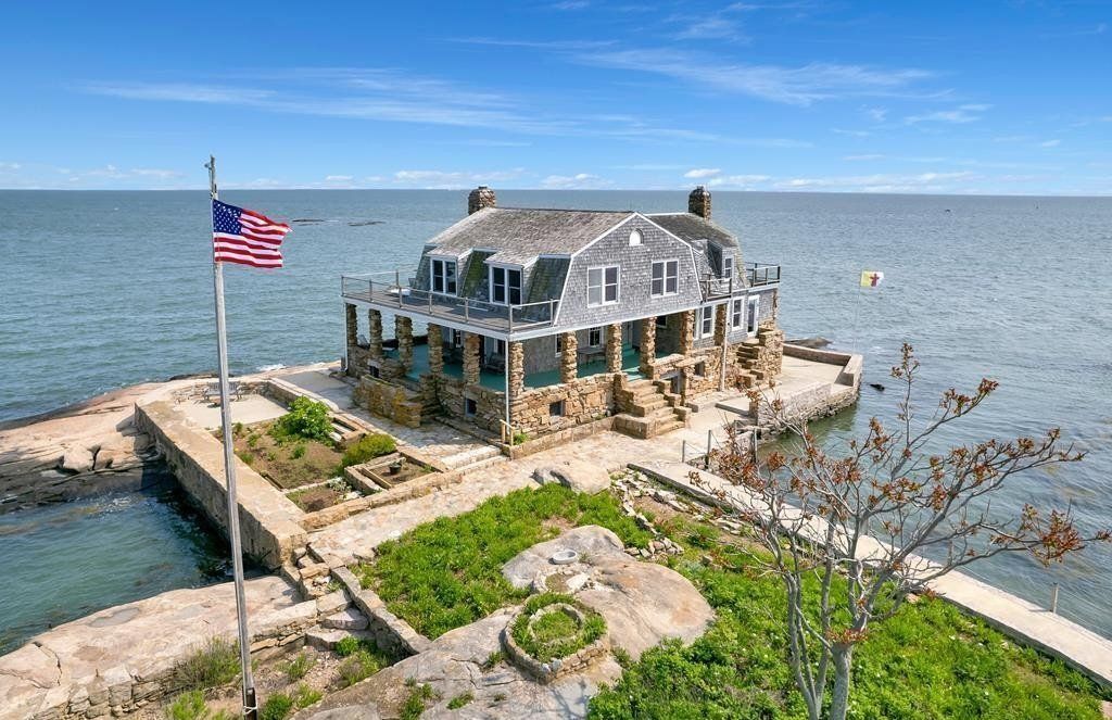 Escape to Gray Rock: Your Exclusive Private Island Retreat in Branford, Connecticut - Listing Price: $2.5 Million