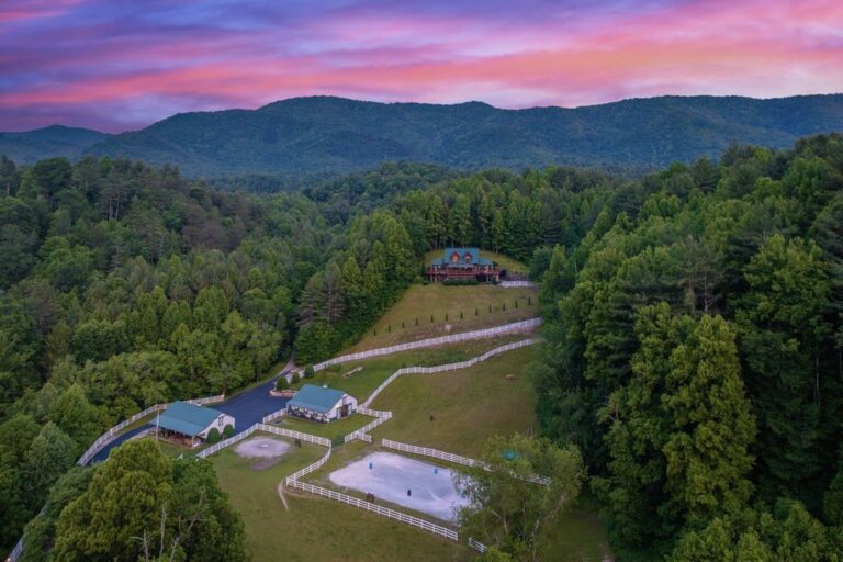 Exceptional Private Mountain Estate Ranch on 77+ Acres in Mountain City