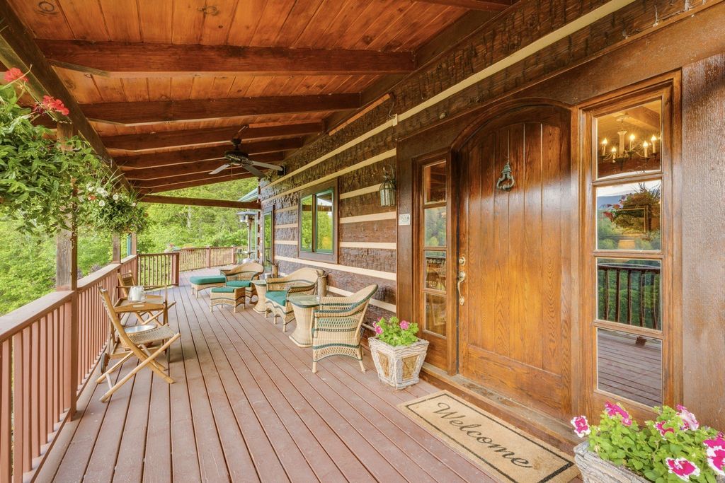Exceptional Private Mountain Estate Ranch on 77+ Acres in Mountain City, Tennessee Asking $4.7 Million