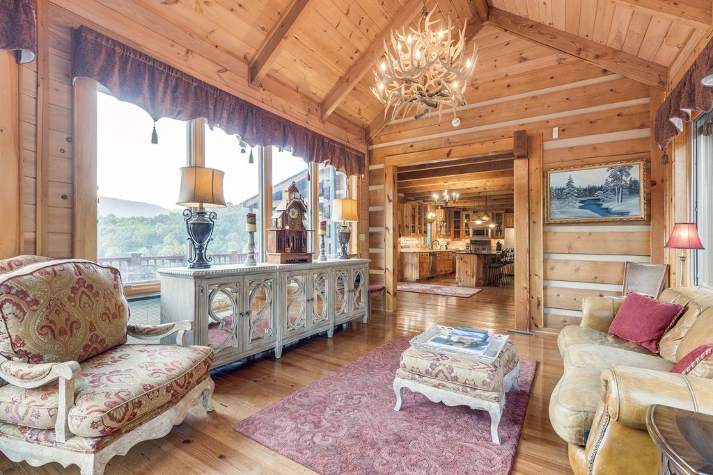 Exceptional Private Mountain Estate Ranch on 77+ Acres in Mountain City, Tennessee Asking $4.7 Million
