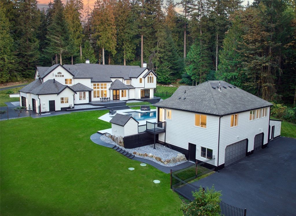 Experience Unparalleled Luxury at an Exquisite Modern Resort in Woodinville, Washington, Priced at $5.44 Million