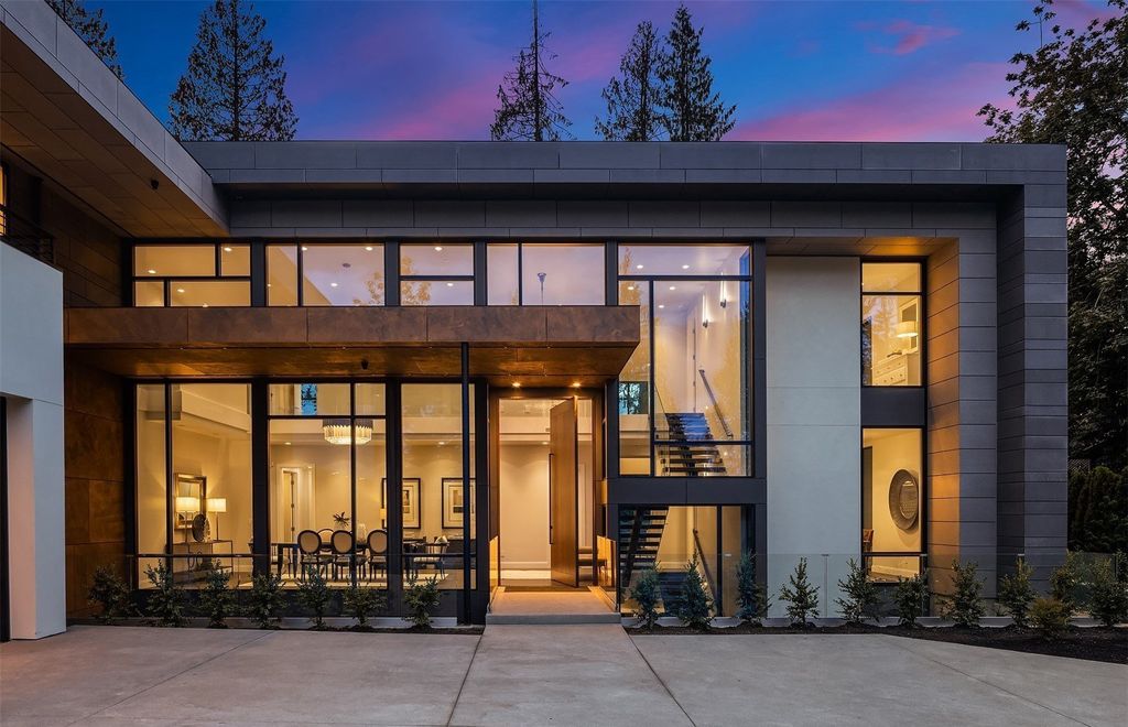 Experience Unrivaled Luxury in this Magnificent $11.8 Million New Construction Home in Medina, Washington