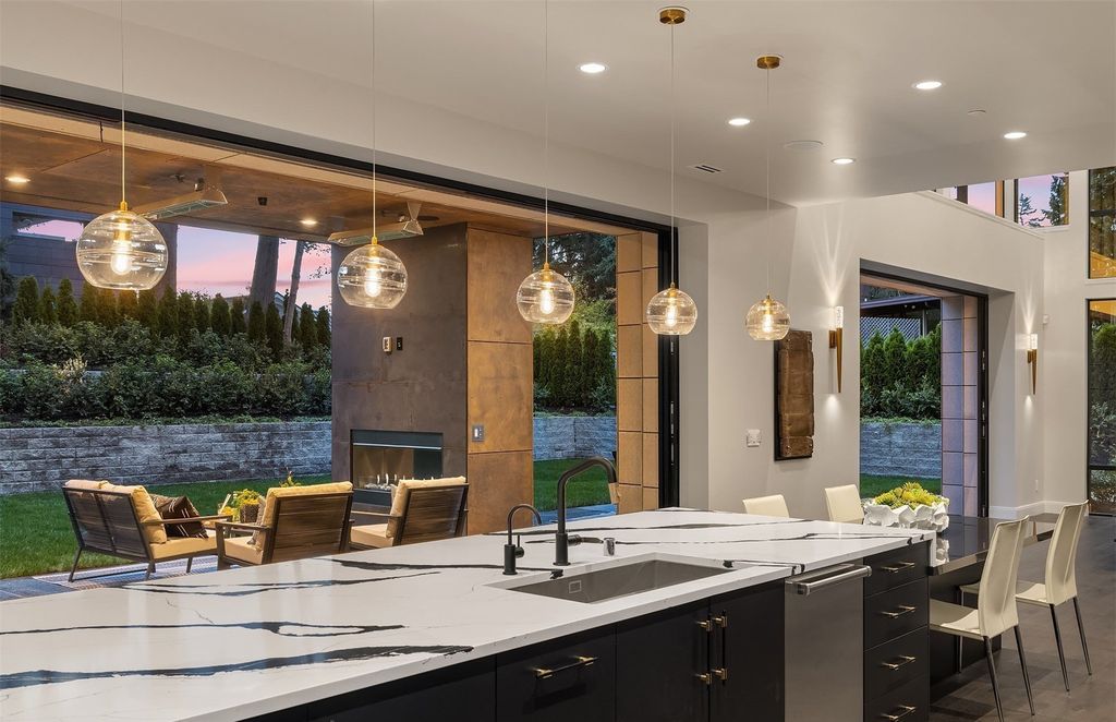 Experience Unrivaled Luxury in this Magnificent $11.8 Million New Construction Home in Medina, Washington