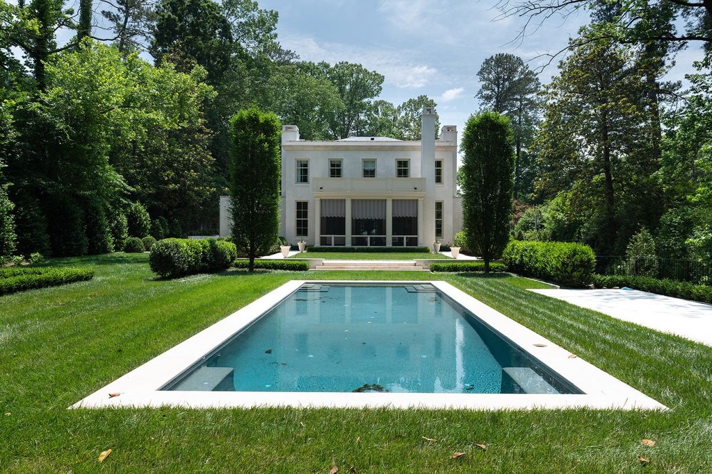 Exquisite English Regency Style Home in Atlanta, Georgia - A Masterpiece of Quality and Sophistication Asking for $10.9 Million