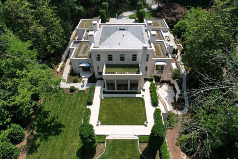 Exquisite English Regency Style Home in Atlanta, Georgia – A Masterpiece of Quality and Sophistication Asking for $10.9 Million