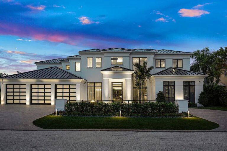 Exquisite SRD Signature Estate in Boca Raton: A Luxurious Retreat with Unmatched Elegance is Priced at $11 Million
