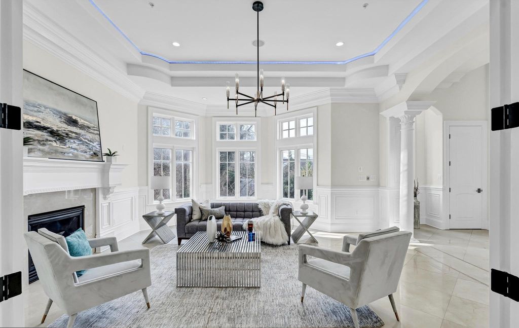 Exquisite and Unparalleled Luxury Home in Bethesda, Maryland: An Invitation to Sophisticated Living at $3.649 Million