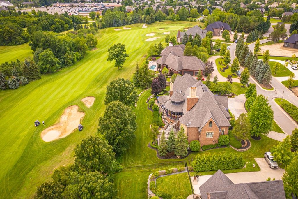 Extraordinary Rochester, Michigan Property: Luxurious Living Amidst Breathtaking Surroundings, Offered at $2.149 Million