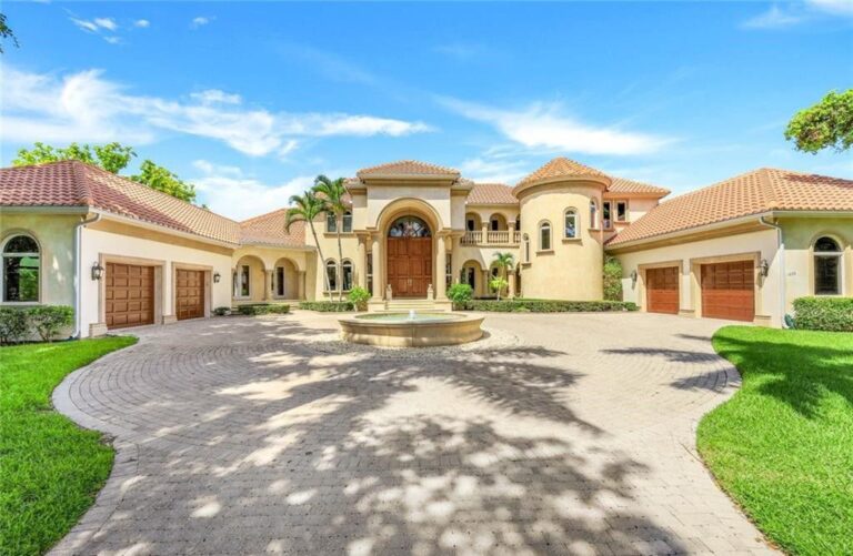 Extraordinary Waterfront Property in Naples show Opulence and Serenity, for sale at $23 Million