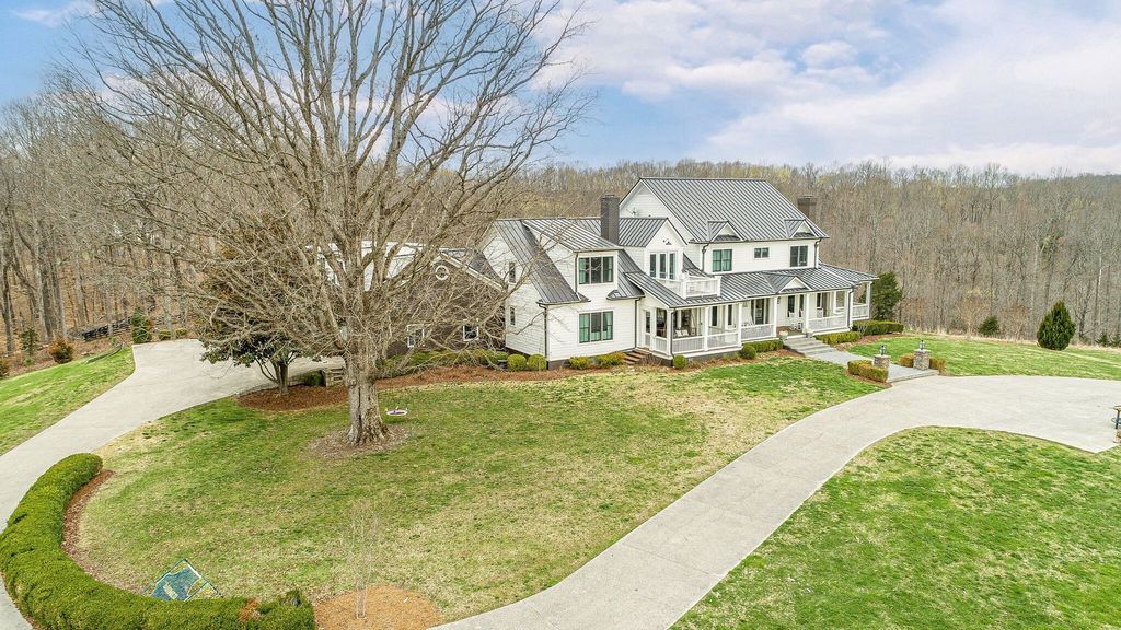 Gorgeous Estate Home with Classic Modern Design and Spectacular Views in Franklin, Tennessee Listed at $11M