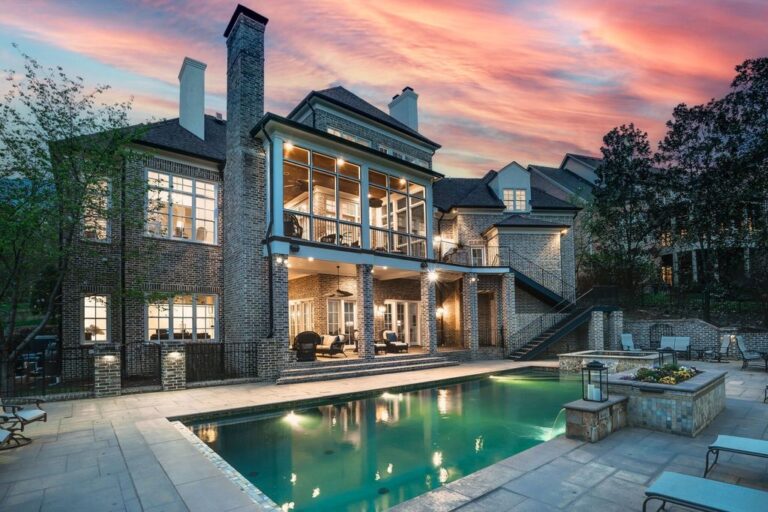 Lavish Living at its Finest: Spaciousness, Comfort, and Luxurious  Amenities in Franklin, Tennessee Now on Sale for $3.349 Million
